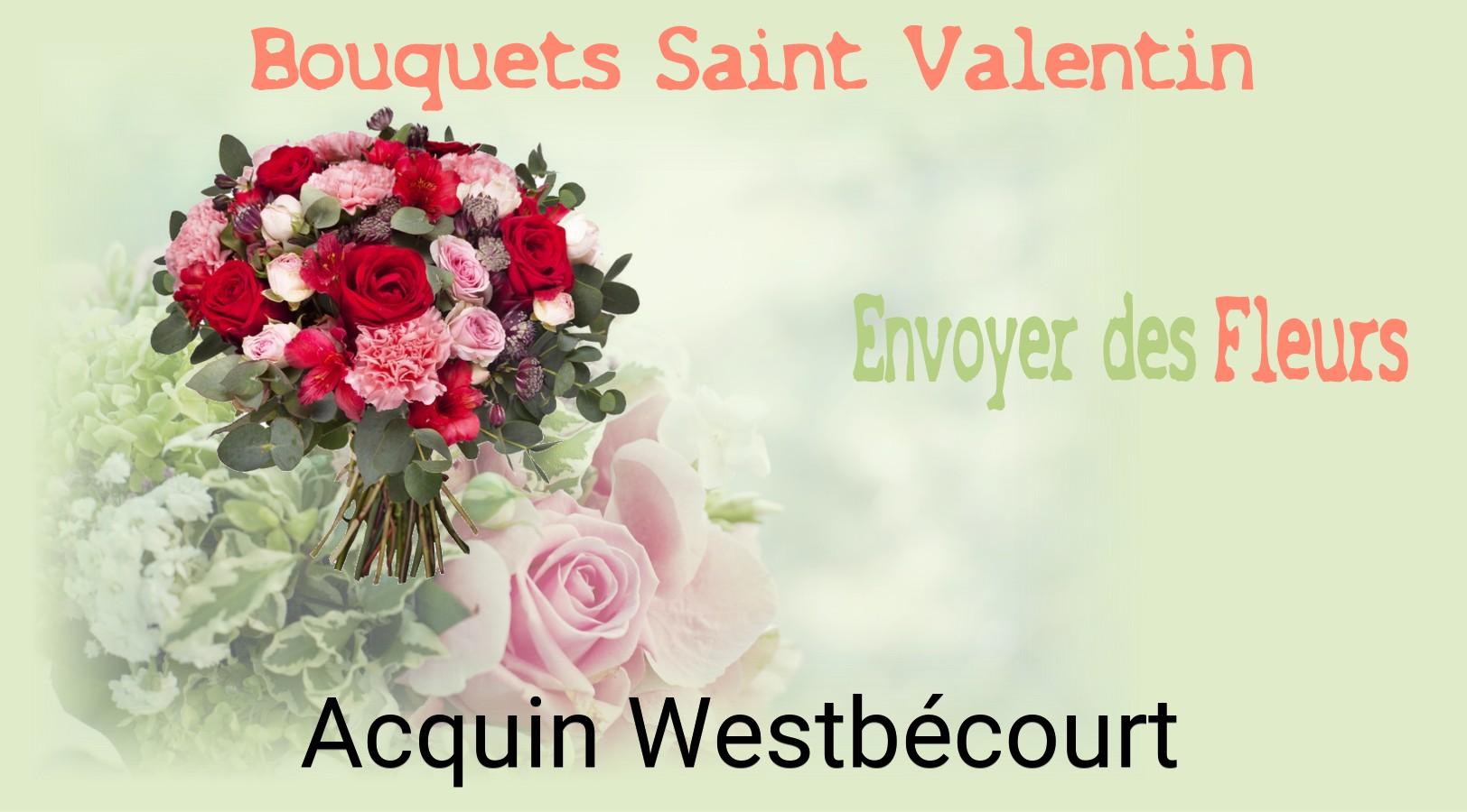 Roses de Saint-Valentin livrées à Acquin-Westbécourt